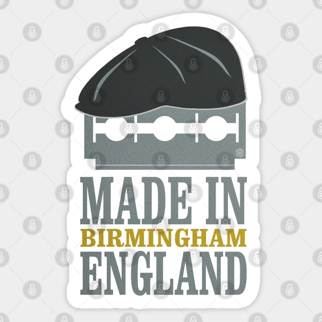 Made in Brum mk5 Sticker by eyevoodoo